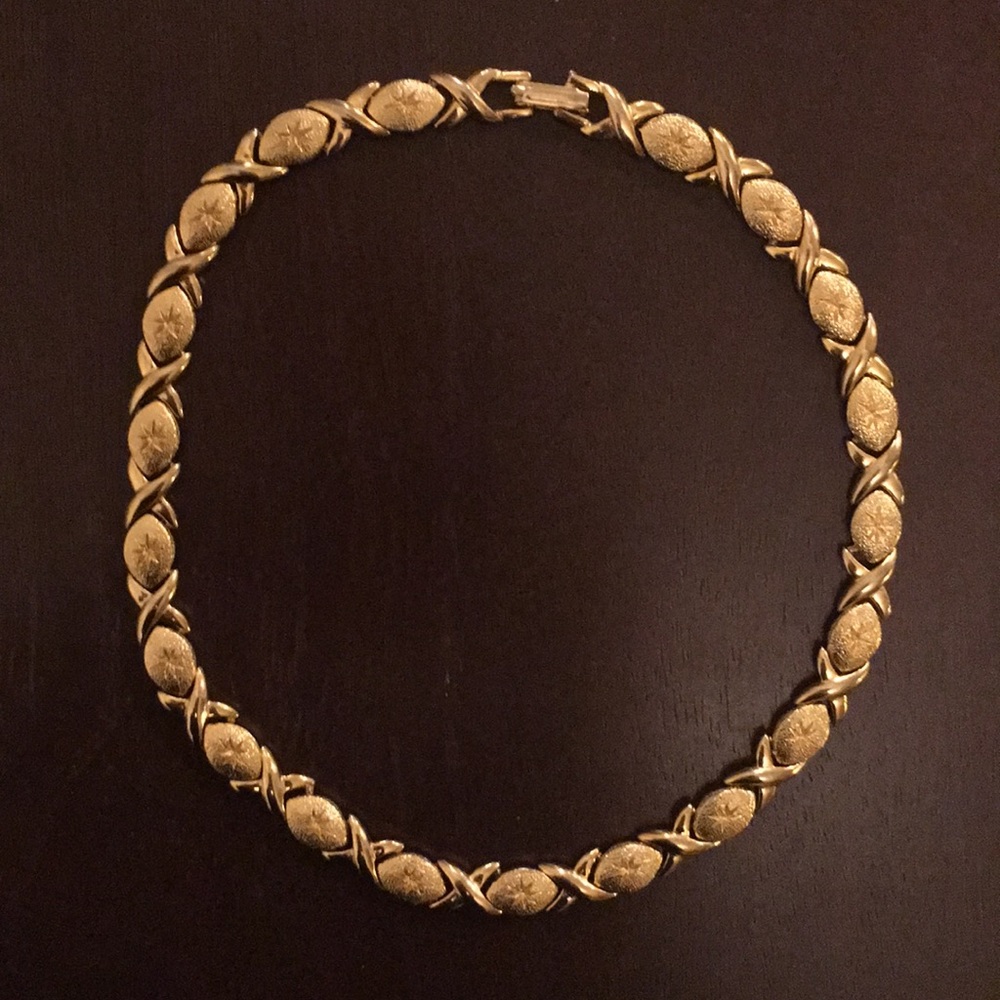 💎SALE💎 gold choker diamond cut